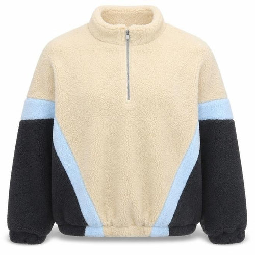 Marks and Spencer Girls' Colourblock Fleece Sweatshirt, Size 12-13