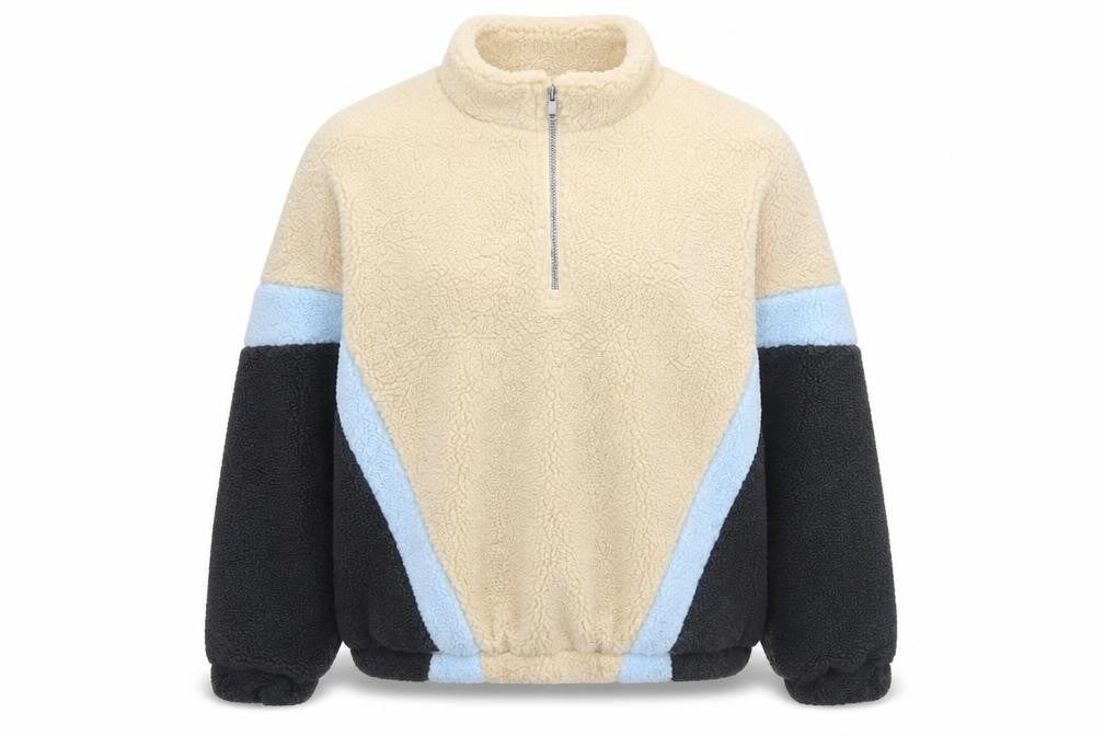 Marks and Spencer Girls' Colourblock Fleece Sweatshirt, Size 12-13