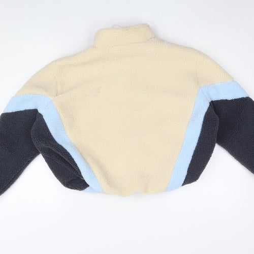 Marks and Spencer Girls' Colourblock Fleece Sweatshirt, Size 12-13
