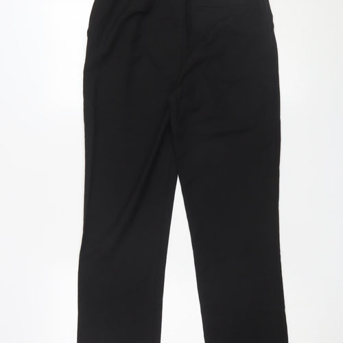 Very Boys Black School Trousers - 12-13 Years, Flame-Resistant