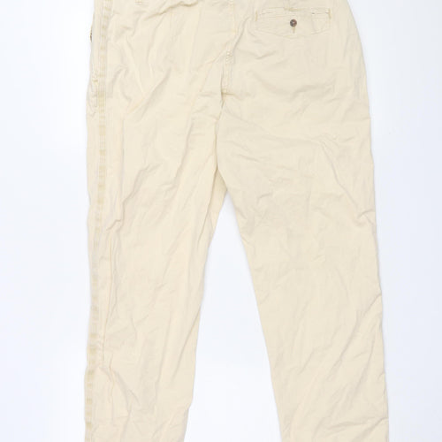 Marks and Spencer Women's Beige Chino Trousers