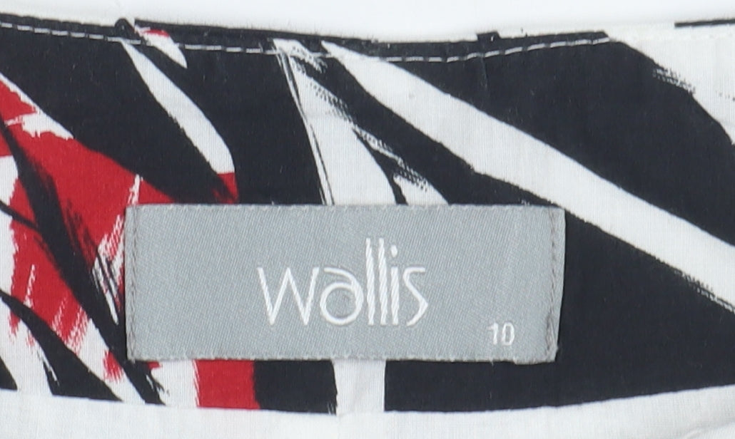 Wallis Women's Multicoloured Floral A-Line Skirt Size 10