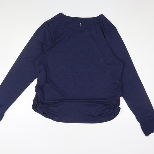Torrid Women's Blue T-Shirt, Size 2, Long Sleeve