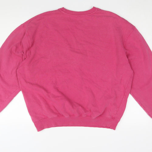Topshop Women's Pink Sweatshirt UK 10
