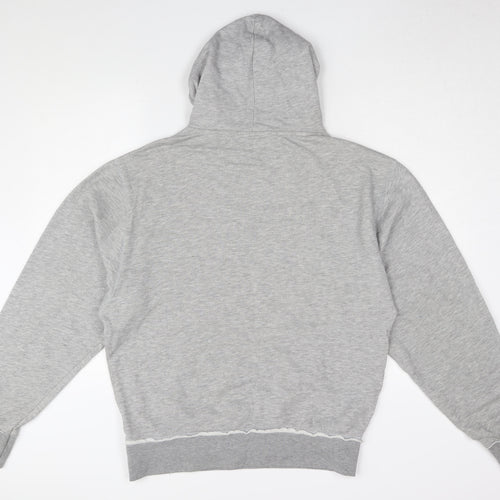 Dunnes Stores Men's Grey Logo Hoodie, Medium, Pullover