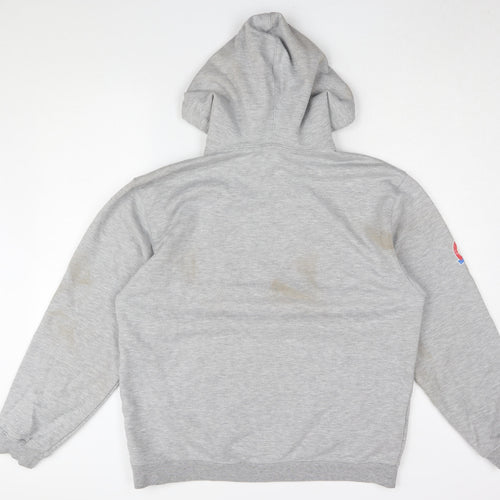 Reebok Men's Grey Pullover Hoodie