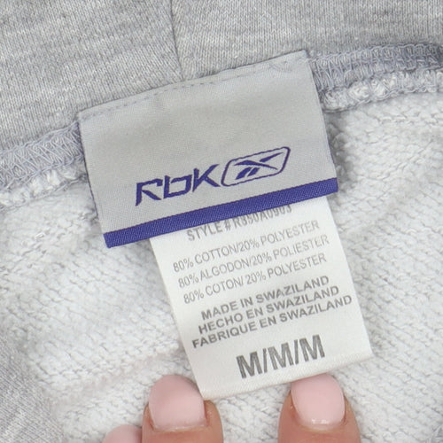 Reebok Men's Grey Pullover Hoodie