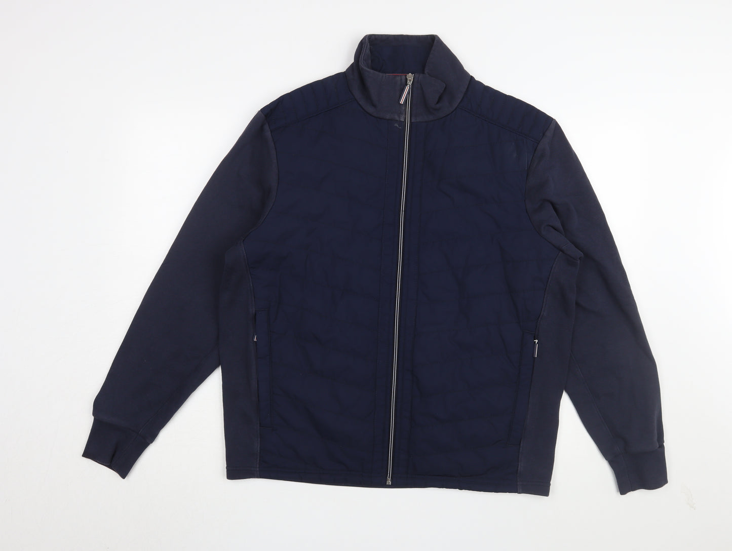 Marks and Spencer Men's Blue Medium Windbreaker Jacket