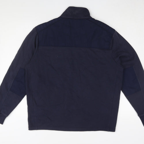 Marks and Spencer Men's Blue Medium Windbreaker Jacket