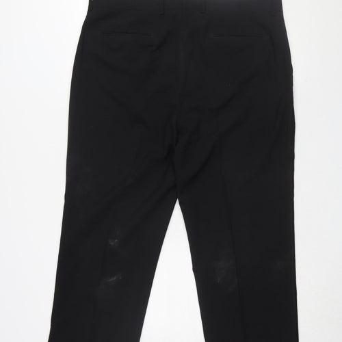 BHS Unisex Black Dress Pants Medium 38in Waist