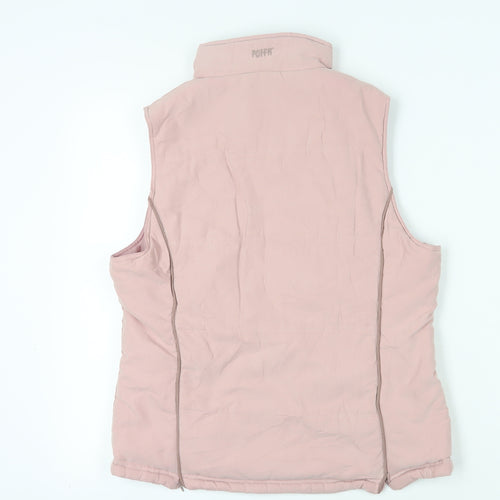 Puffa Pink Women's Sleeveless Regular Waistcoat