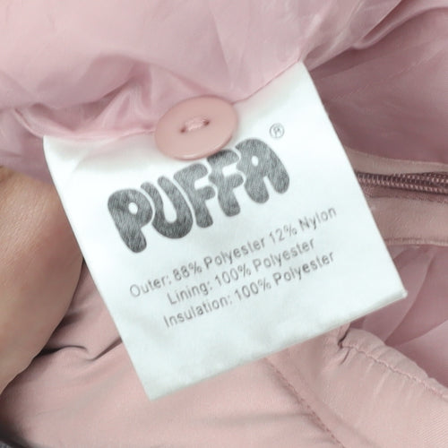 Puffa Pink Women's Sleeveless Regular Waistcoat