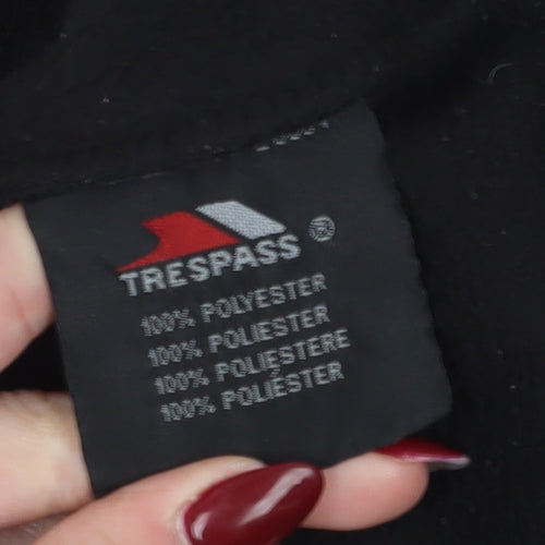 Trespass Men's Black Fleece Jacket, Size M