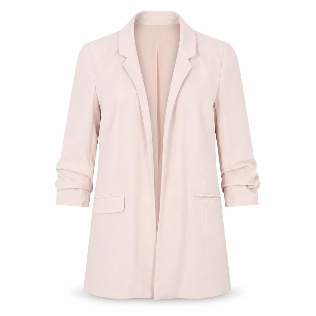 Front view of Miss Selfridge Women's Pink Suit Jacket, size 4