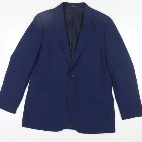 Nautica Men's Blue Blazer, Size 44L