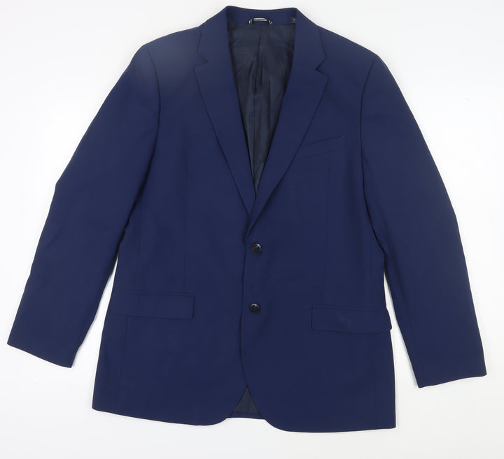 Nautica Men's Blue Blazer, Size 44L