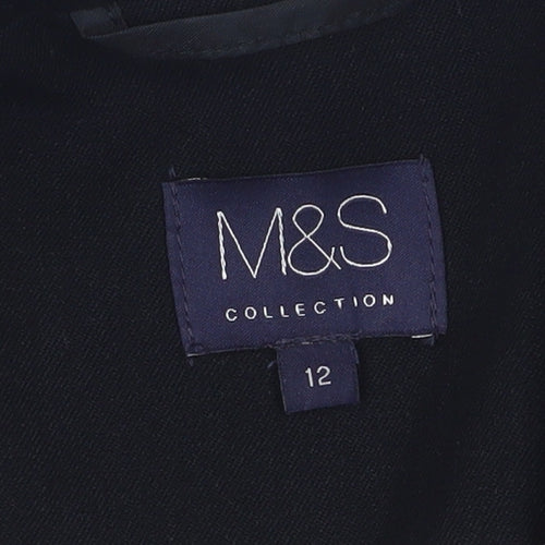 Marks and Spencer Women's Black Suit Jacket Size 12