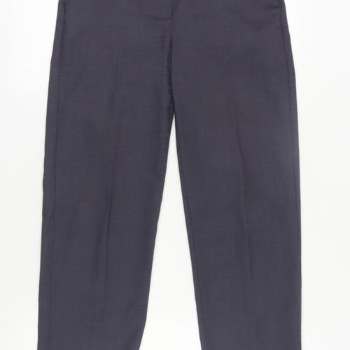 Marks and Spencer Women's Grey Relaxed Straight Trousers