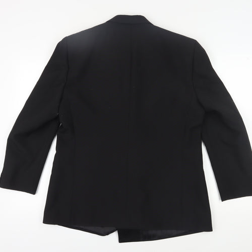 Weidenmann Men's Black Double-Breasted Blazer 44S