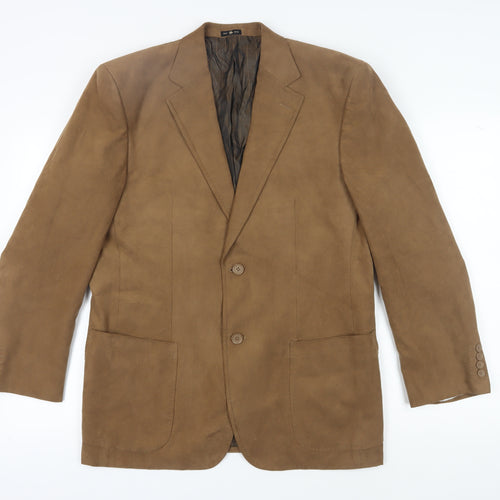 Pre End Men's Brown Blazer, Size M 40, Casual