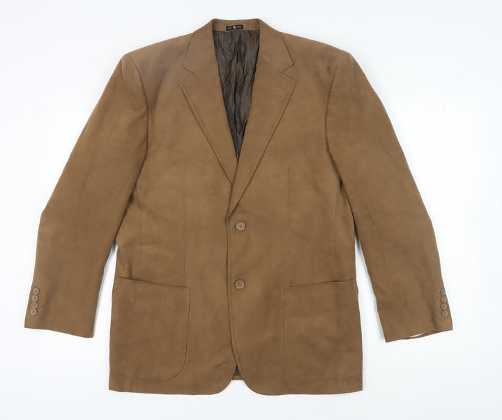 Pre End Men's Brown Blazer, Size M 40, Casual
