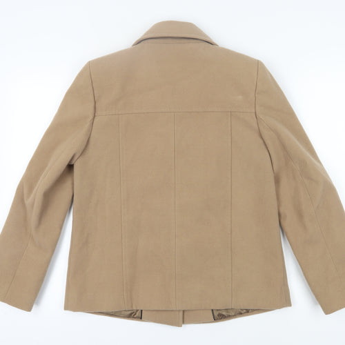 Autonomy Women Beige Basic Coat Size 10
