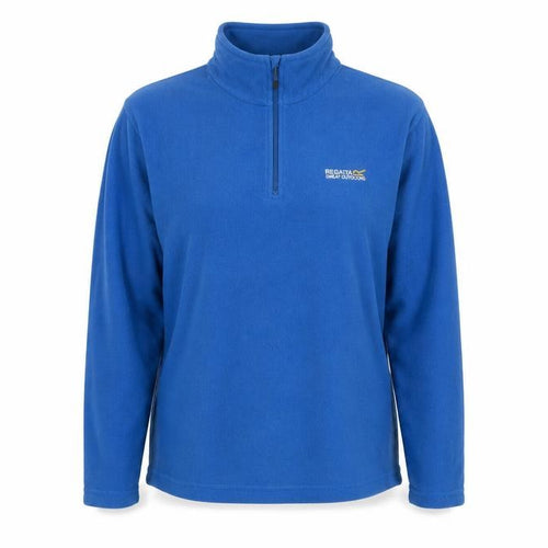 Regatta Blue Fleece Pullover Sweatshirt M Unisex