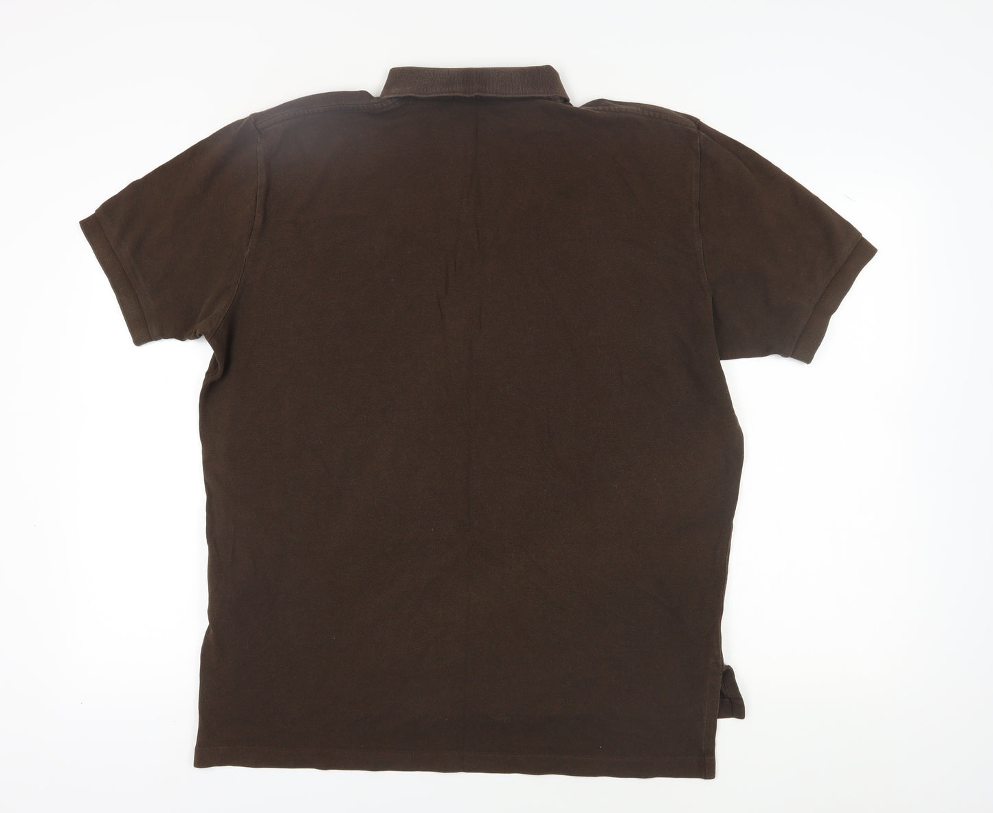 Ralph Lauren Men's Brown Polo XL Short Sleeve
