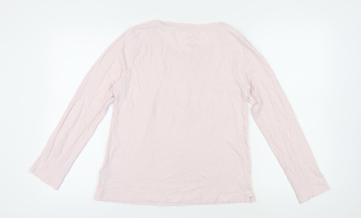 FatFace Women's Pink Long Sleeve T-Shirt Size 12