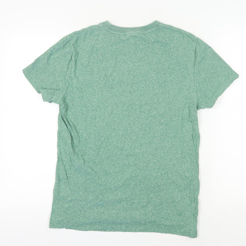 Superdry Men's Green Medium Organic Cotton T-Shirt