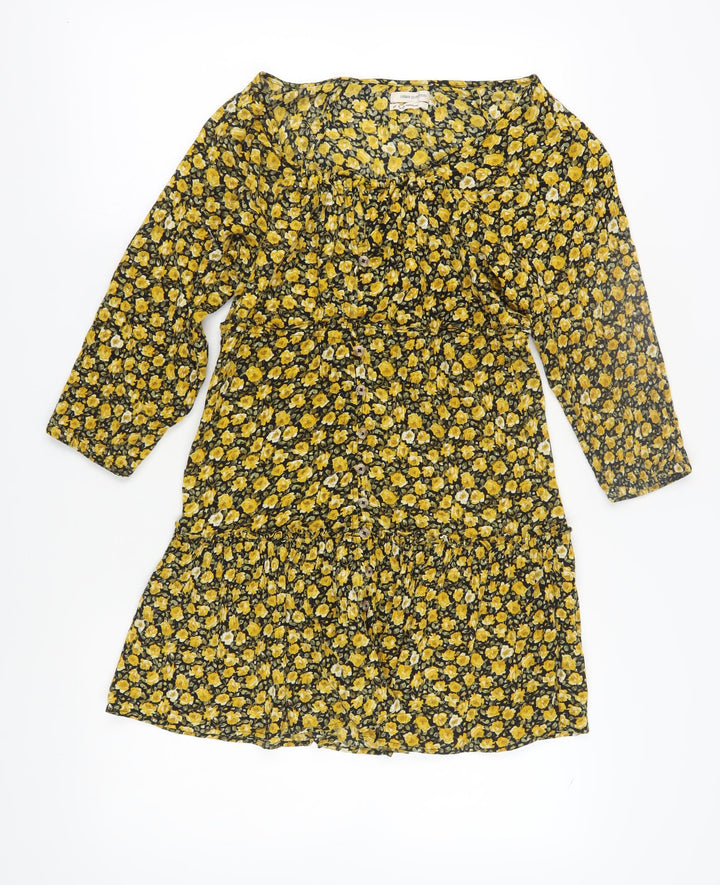 Urban Outfitters Women's Multicoloured Floral Shift Dress S