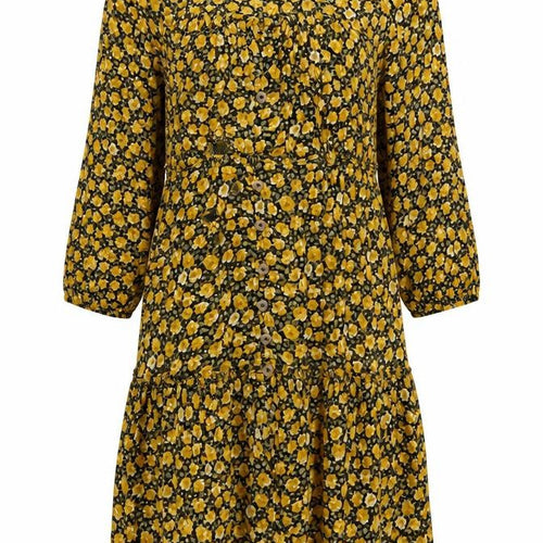 Urban Outfitters Women's Multicoloured Floral Shift Dress S