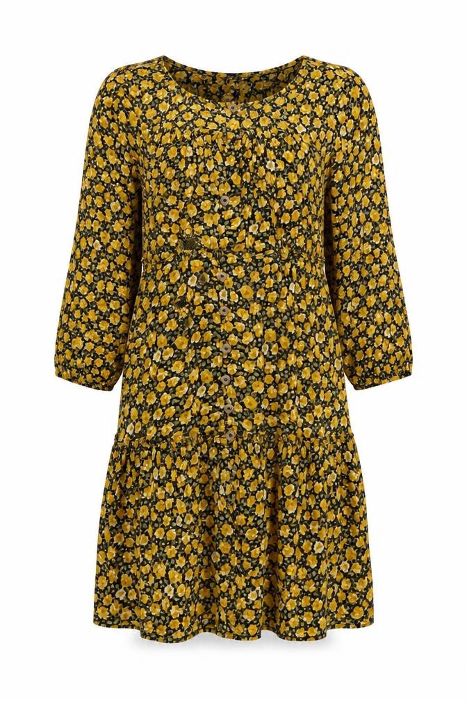 Urban Outfitters Women's Multicoloured Floral Shift Dress S
