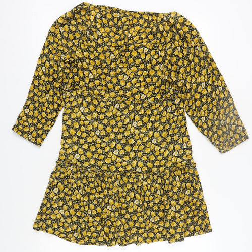 Urban Outfitters Women's Multicoloured Floral Shift Dress S