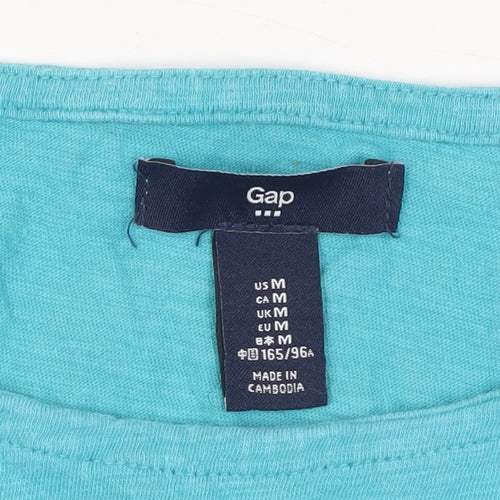 Gap Women's Blue Tank Top Size M Round Neck
