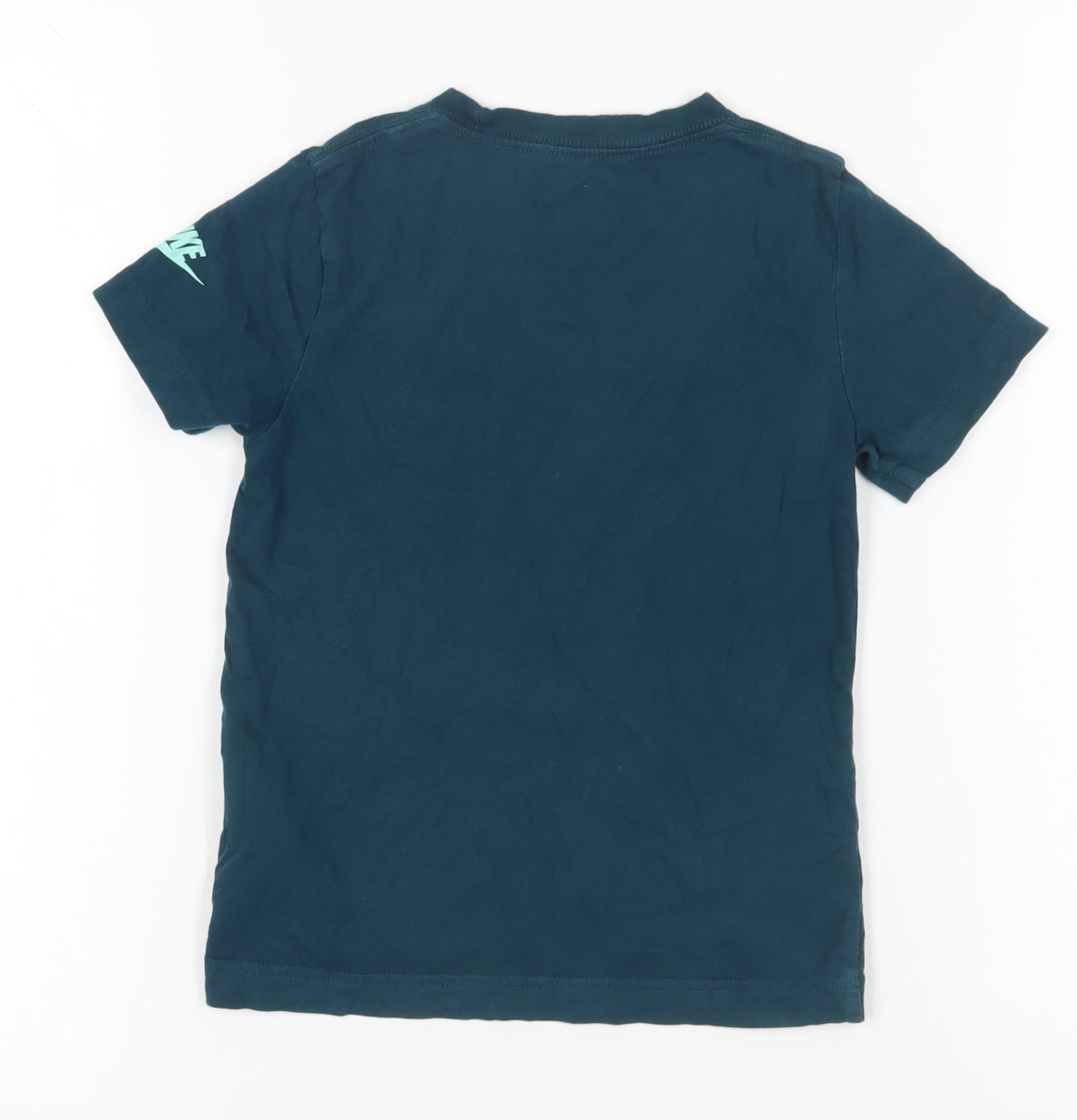 Nike Boys Blue Athletic Logo T-Shirt 6 Years