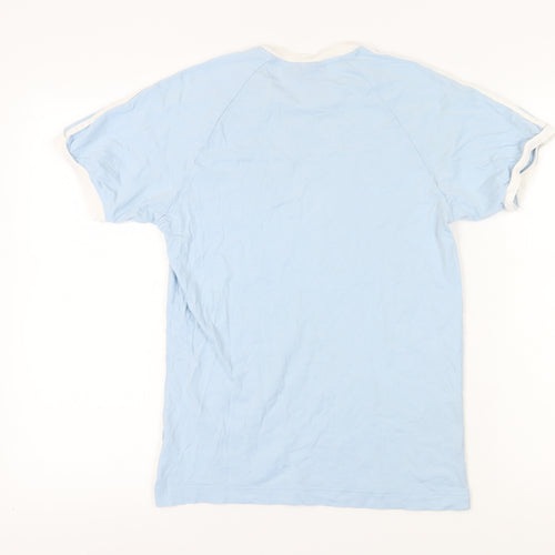 Adidas Unisex Blue Ringer T-Shirt S Casual Sports