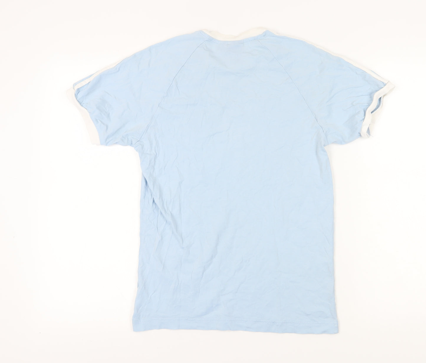 Adidas Unisex Blue Ringer T-Shirt S Casual Sports