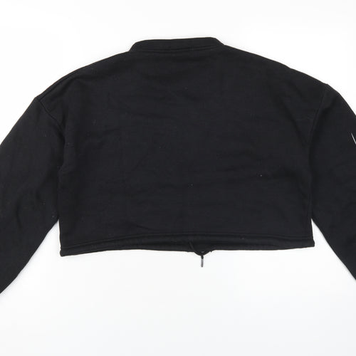 I Saw It First Women's Black Pullover Sweatshirt Size 8