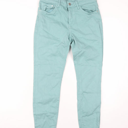 Mavi Women's Blue Skinny Jeans, Size 28, Stretchy Denim