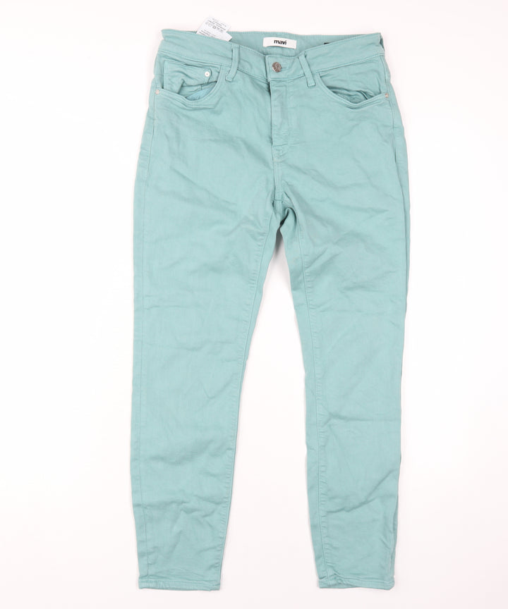 Mavi Women's Blue Skinny Jeans, Size 28, Stretchy Denim