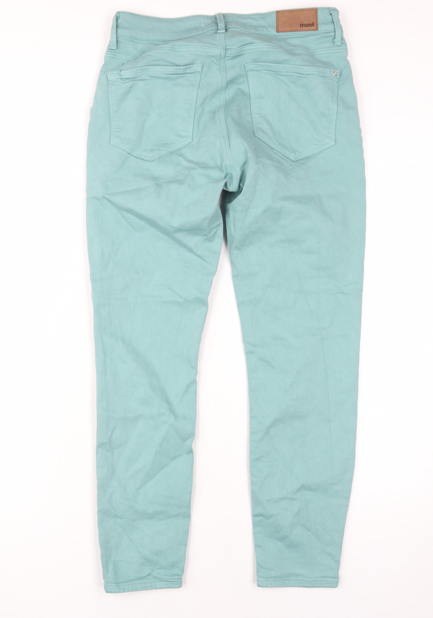 Mavi Women's Blue Skinny Jeans, Size 28, Stretchy Denim