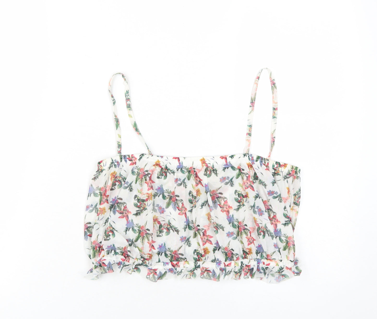 Pins and Needles Women's Large Floral Camisole Tank Top