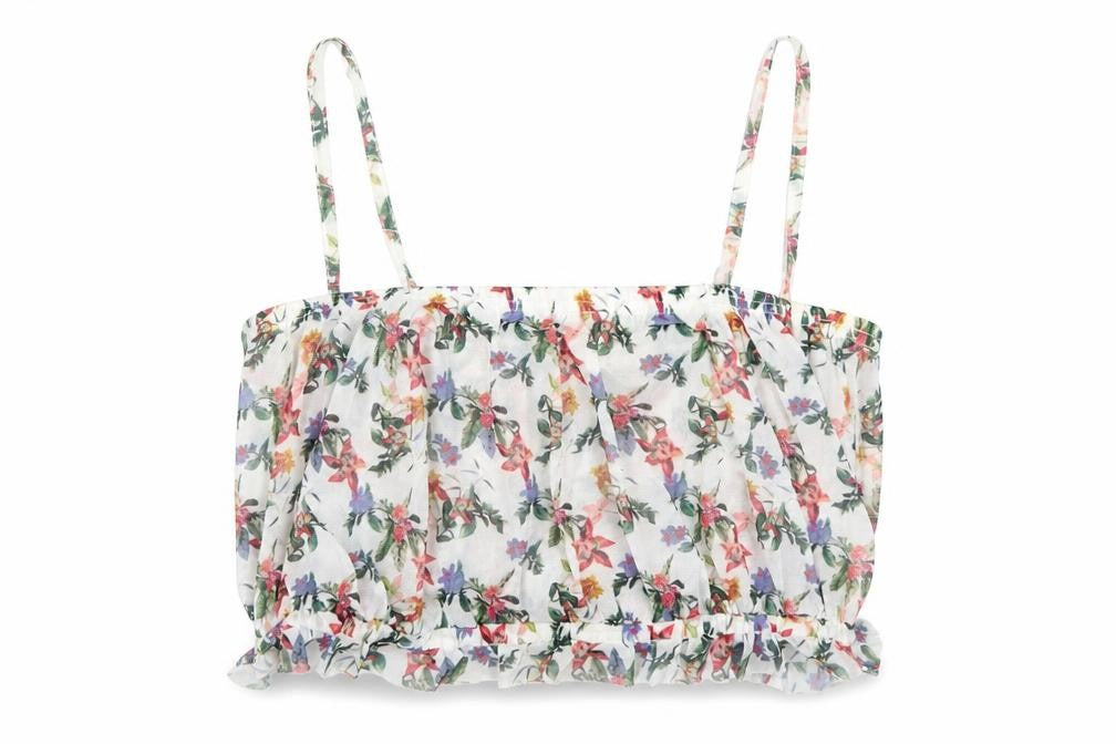 Pins and Needles Women's Large Floral Camisole Tank Top