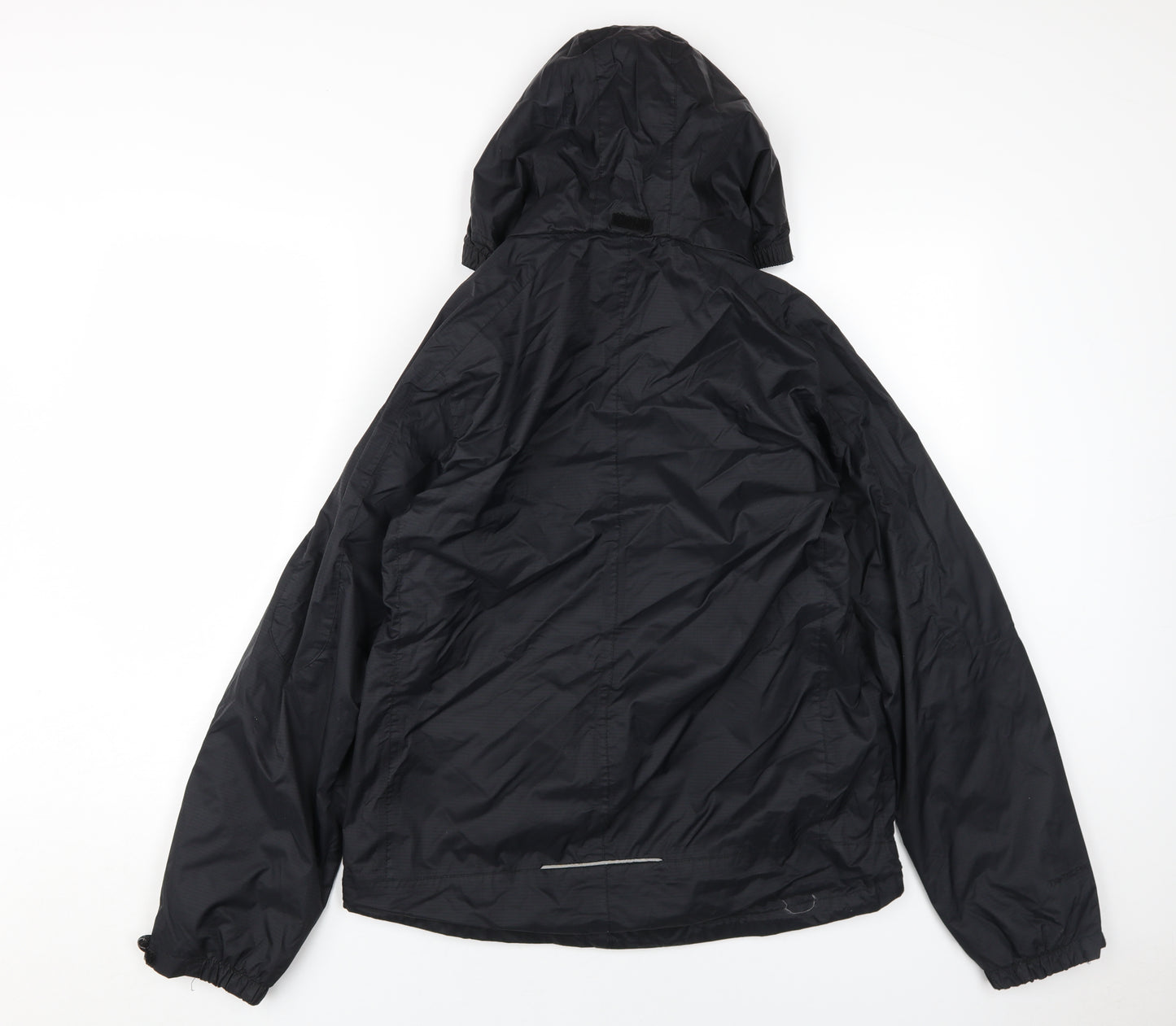 The Kit Men's Black XS Hooded Windbreaker Jacket