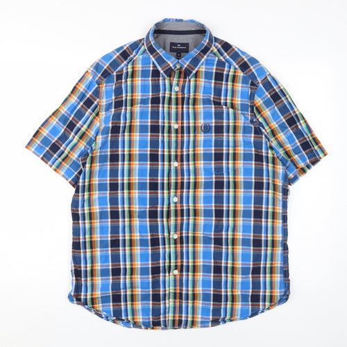 Blue Harbour Men's Multicolour Plaid Shirt, M