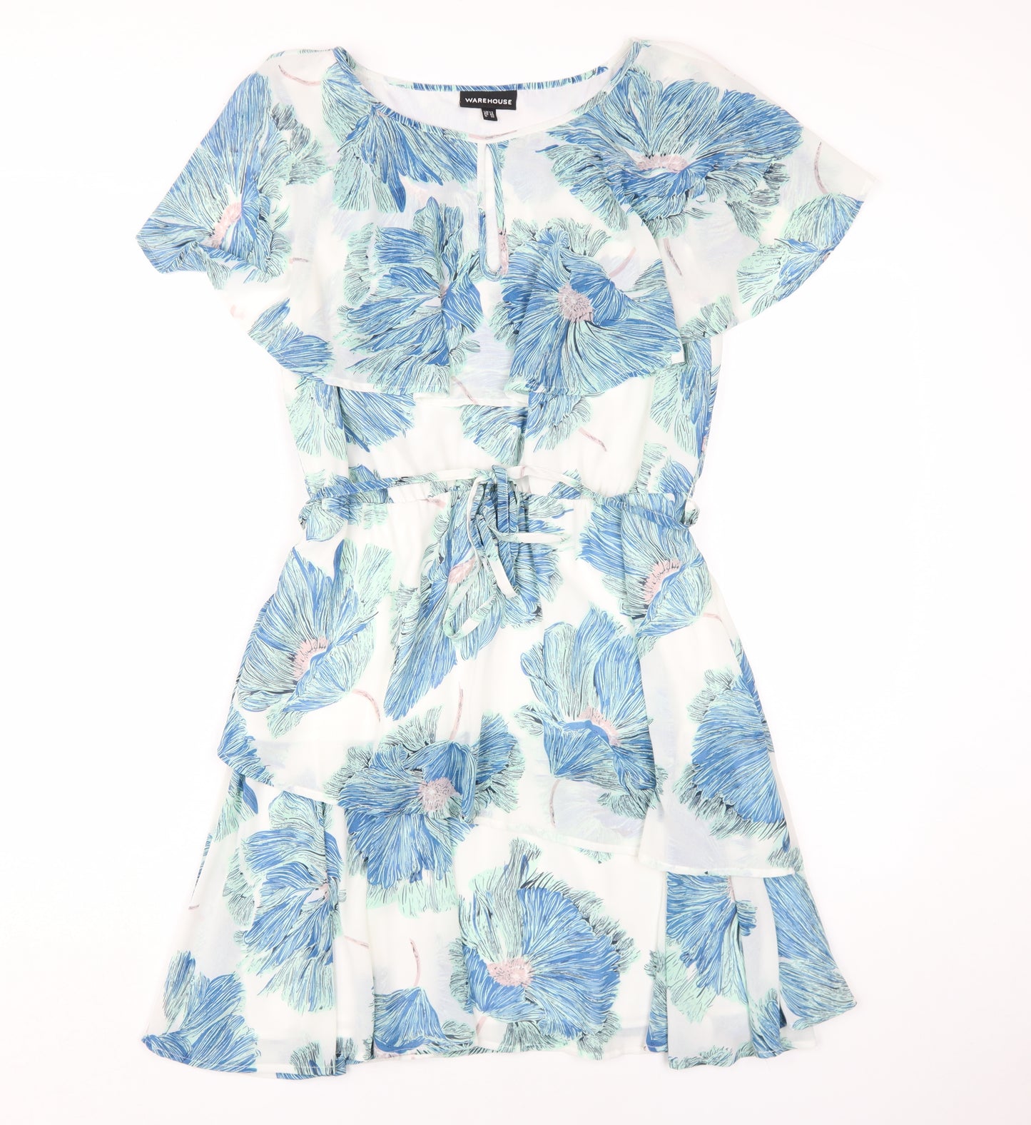 Warehouse Women’s Floral A-Line Dress Size 12