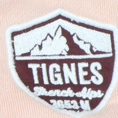 Tignes Women's Pink XS Hoodie with Logo Size XS