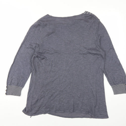 Marks and Spencer Women's Grey Tunic Jumper, Size 16