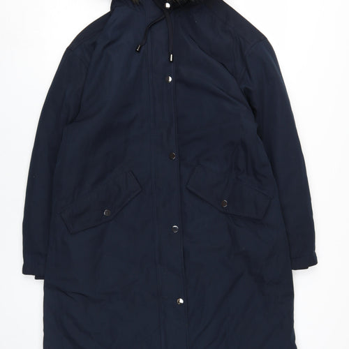 Marks & Spencer Women's Black Military Jacket Size 8